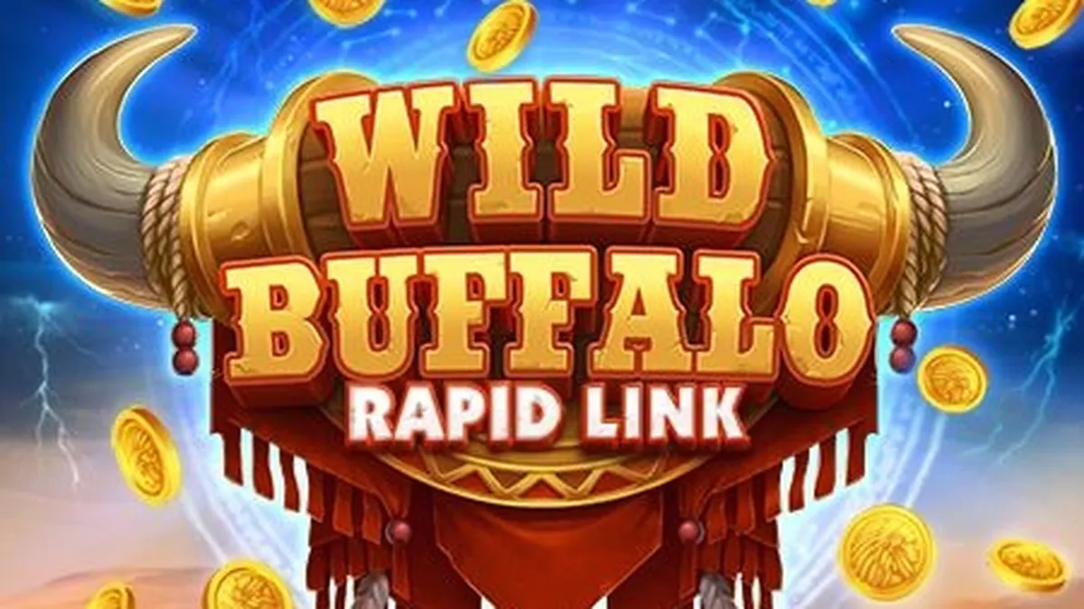 Pemandangan alam liar dalam slot Wild Buffalo: Rapid Link